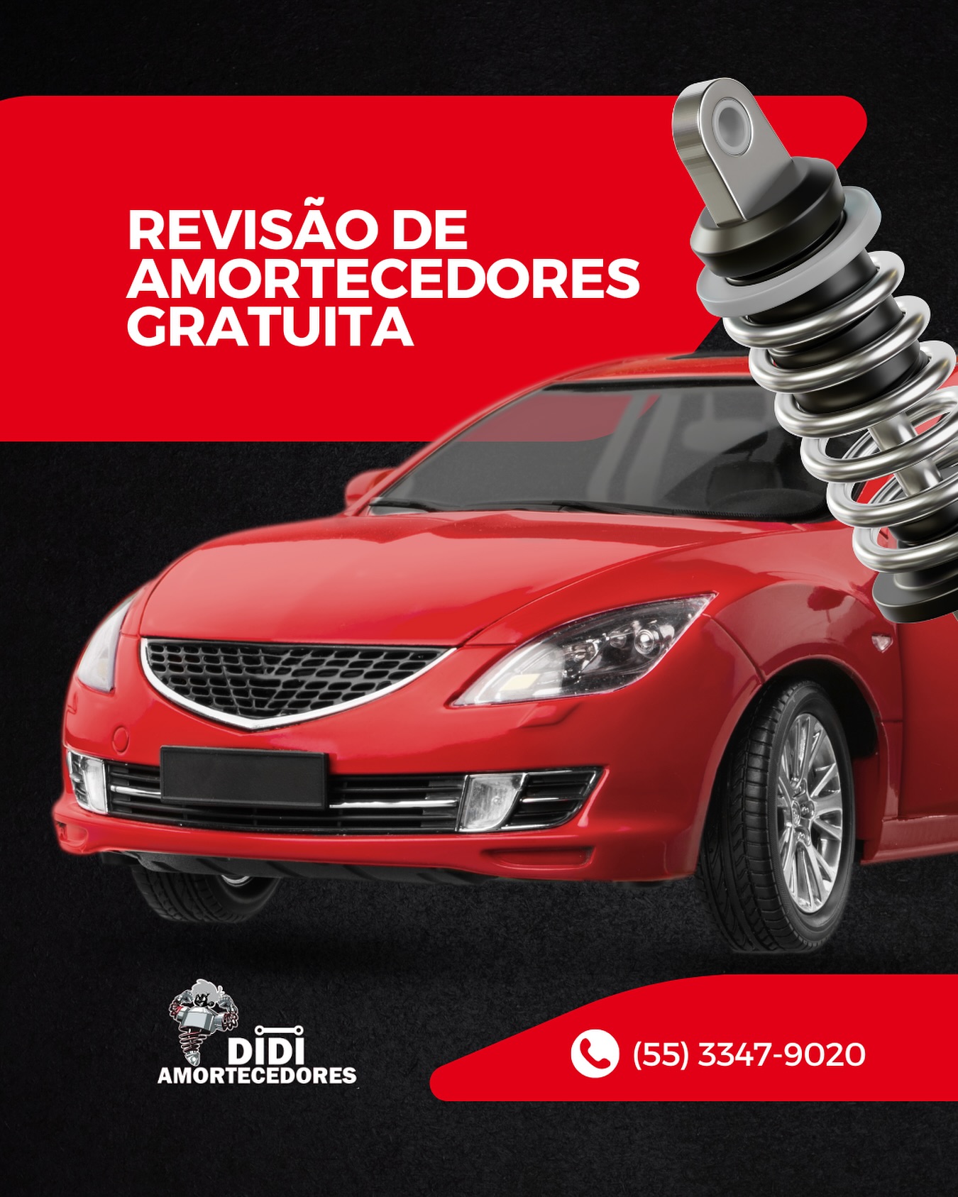 Revisão gratuita de amortecedores