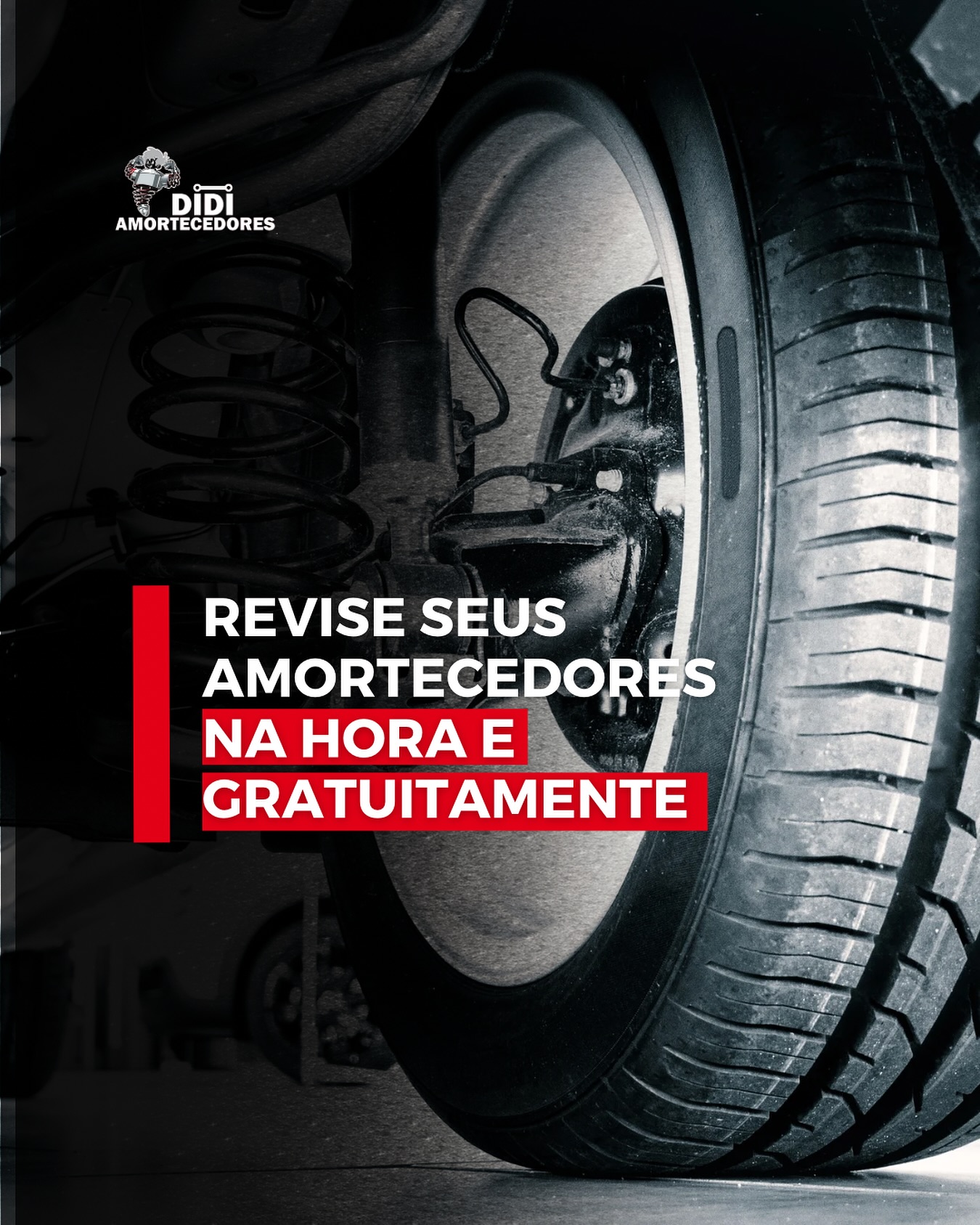 Suspensão e amortecedor automotivo